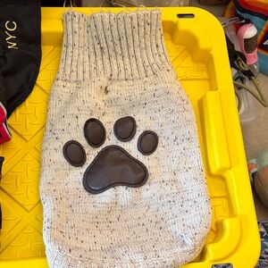 Zack & Zoey Speckled Knit Dog Sweater